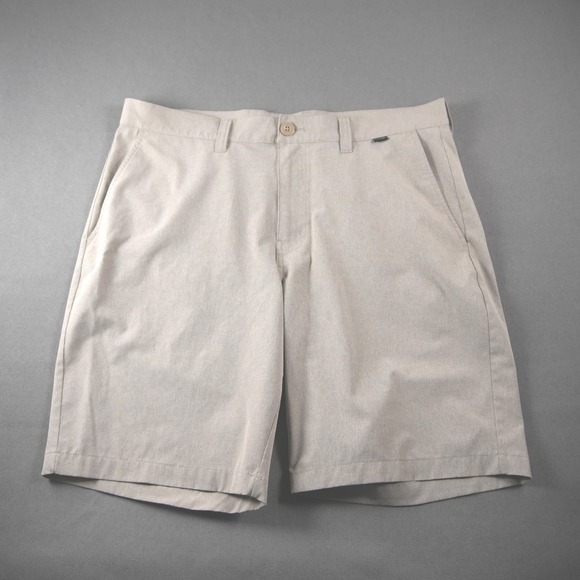 TravisMathew Beck Golf Shorts Mens 36 Performance 9" Preppy Minimalist - Picture 2 of 8